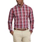 Men's Chaps Classic-fit Patterned Stretch Button-down Shirt, Size: Xl, Red