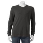 Big & Tall Croft & Barrow&reg; Classic-fit Easy-care V-neck Tee, Men's, Size: 2xb, Dark Grey