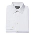 Men's Apt. 9&reg; Slim-fit Stretch Spread-collar Dress Shirt, Size: 17.5-34/35, White