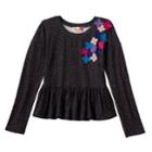 Girls 7-16 Dreamworks Trolls Polka-dot Floral Top, Size: Xs, Multi