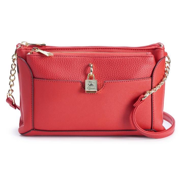 Juicy Couture Locket Up Crossbody Bag, Women's, Red