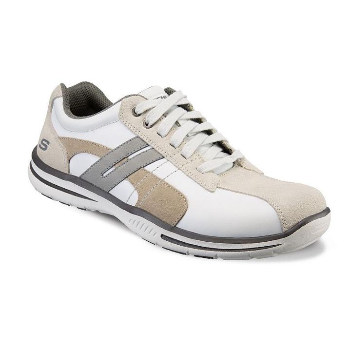 Skechers Relaxed Fit Elected Gavino Men's Shoes, Size: 11, White