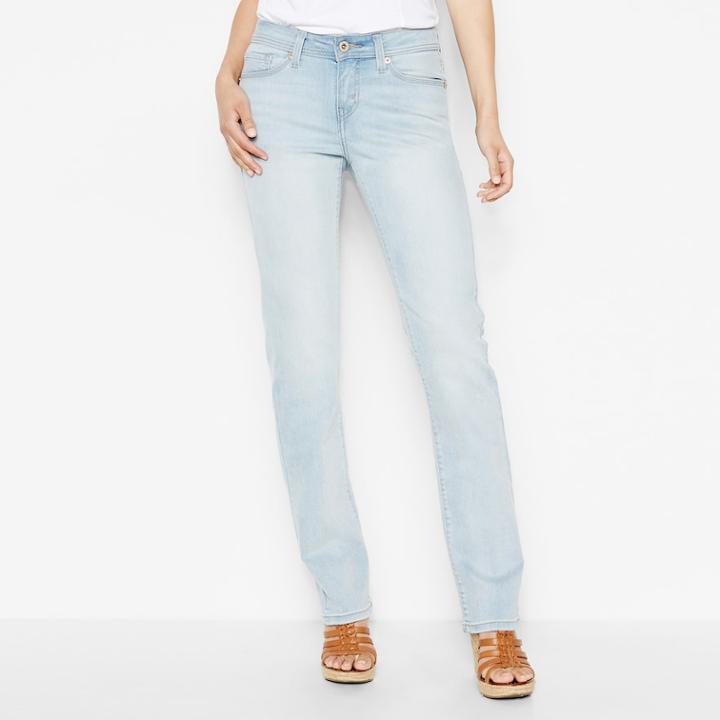 Levi's 529 Curvy Straight-leg Jeans - Women's, Size: 6 Avg/reg, Light Blue