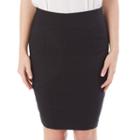 Juniors' Iz Byer California Pencil Skirt, Girl's, Size: Small, Black