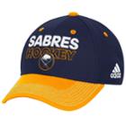Adult Adidas Buffalo Sabres Locker Room Flex-fit Cap, Men's, Size: S/m, Blue (navy)