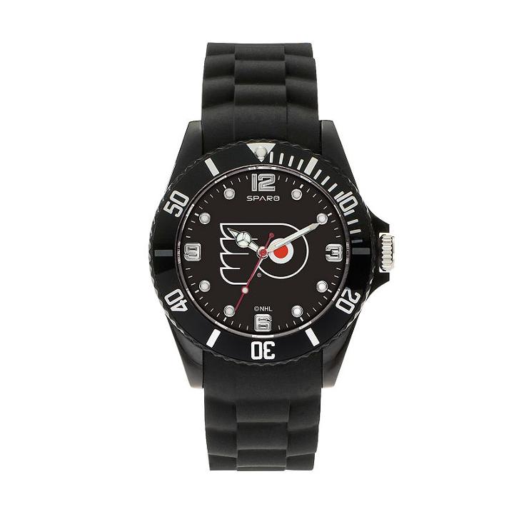 Sparo Men's Spirit Philadelphia Flyers Watch, Black