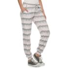 Juniors' So&reg; Low-rise Printed Hatchi Jogger Pants, Teens, Size: Medium, Light Pink