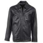 Men's Excelled Hipster Jacket, Size: Large, Black
