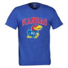 Men's Kansas Jayhawks Pride Mascot Tee, Size: Large, Brt Blue