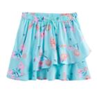 Girls 4-12 Sonoma Goods For Life&trade; Ruffle Skort, Size: 4, Light Blue