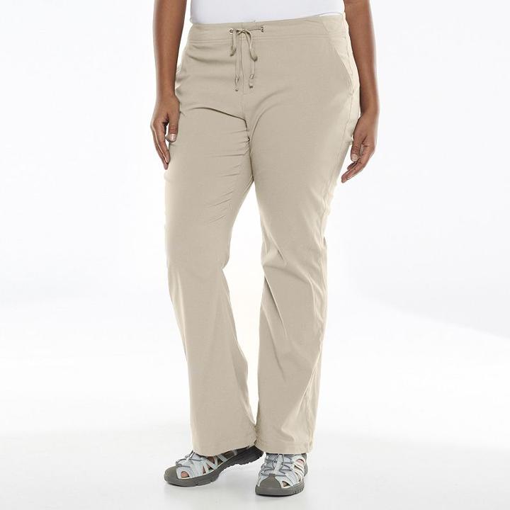 Plus Size Columbia Anytime Outdoor Bootcut Pants, Women's, Size: 20 - Regular, Red/coppr