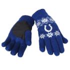 Adult Forever Collectibles Indianapolis Colts Lodge Gloves, Blue