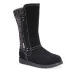 Muk Luks Lilah Women's Water-resistant Boots, Size: 9, Black