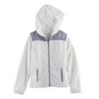 Girls 7-16 & Plus Size So&reg; Hooded Sherpa Zip-up Jacket, Size: 12 1/2, White