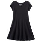 Girls 4-10 Jumping Beans&reg; Princess Seam Skater Dress, Size: 8, Black