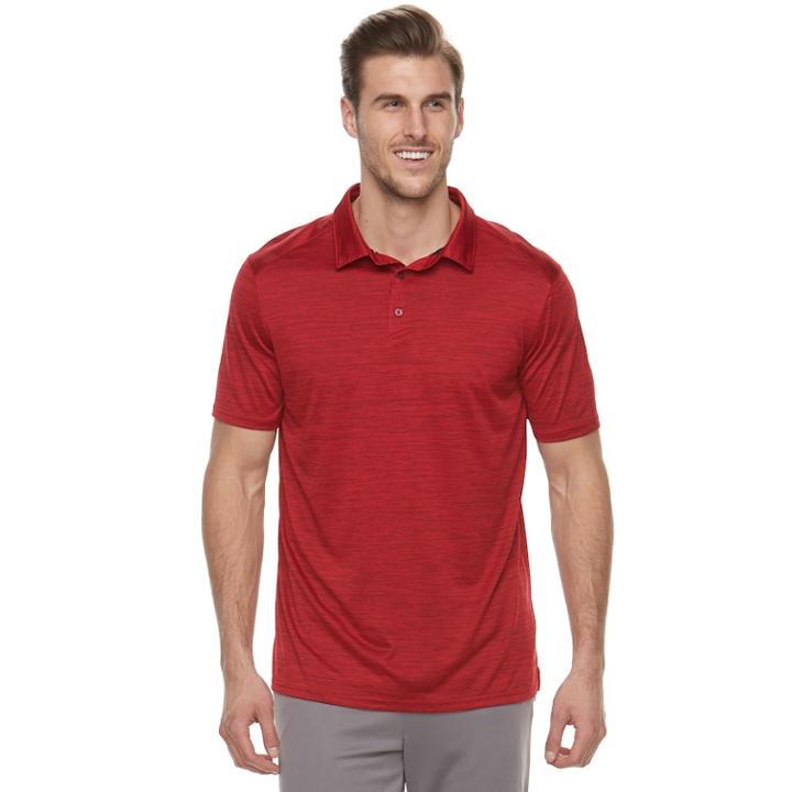 Big & Tall Tek Gear&reg; Dry Tek Regular-fit Performance Polo, Men's, Size: Xxl Tall, Med Red