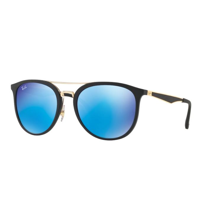 Ray-ban Rb4290 53mm Square Mirror Sunglasses, Women's, Grey (charcoal)