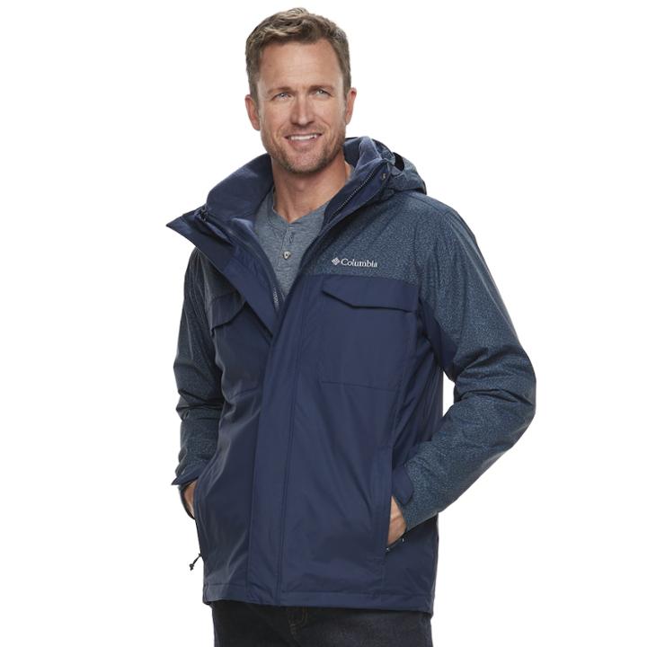 Men's Columbia Timberline 3-in-1 Jacket, Size: Xl, Blue Other