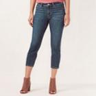 Women's Lc Lauren Conrad Capri Skinny Jeans, Size: 12, Med Blue