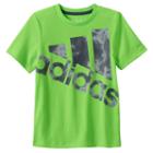 Boys 4-7x Adidas Smoky Logo Graphic Tee, Boy's, Size: 7, Brt Green