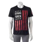 Men's Tek Gear&reg; Dry Tek Stand Back Tee, Size: Xl, Black