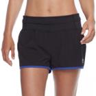 Women's Fila Sport&reg; Knit Waist Woven Shorts, Size: Medium, Oxford