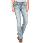 Women's Apt. 9&reg; Embellished Bootcut Jeans, Size: 10 Short, Med Blue