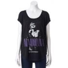 Women's Rock & Republic&reg; Madonna Graphic Tee, Size: Large, Black