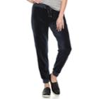 Women's Juicy Couture Supersoft Velour Jogger Pants, Size: Medium, Blue (navy)