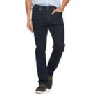 Men's Sonoma Goods For Life&trade; Flexwear Straight-fit Stretch Jeans, Size: 33x32, Dark Blue