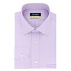 Men's Chaps Regular Fit Comfort Stretch Spread Collar Dress Shirt, Size: 15.5-34/35, Lt Purple