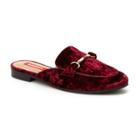 Unionbay Solo Women's Backless Loafers, Size: 7, Red
