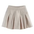 Girls 4-10 Jumping Beans® Pleated Fleece Skirt, Size: 4, Lt Beige