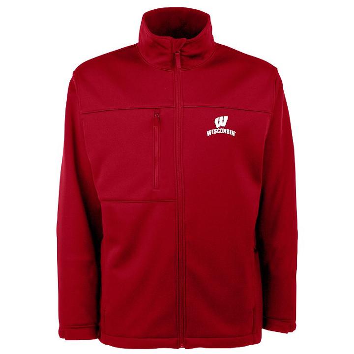 Men's Wisconsin Badgers Traverse Jacket, Size: Small, Red