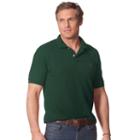 Men's Chaps Solid Pique Polo, Size: Xxl, Green