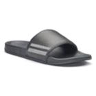 Men's Flag Slides, Size: Large, Black