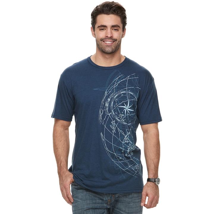 Big & Tall Apt. 9&reg; Globular Graphic Tee, Men's, Size: 3xb, Blue