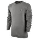 Men's Nike Club Crew Fleece, Size: Xl, Grey
