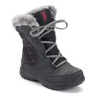 Columbia Ice Maiden Lace Ii Girls' Waterproof Boots, Girl's, Size: Medium (2), Grey (charcoal)