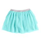 Girls 4-10 Jumping Beans&reg; Tiered Mesh Skort, Size: 6, Turquoise/blue (turq/aqua)