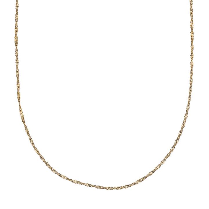 Primrose 14k Gold Over Silver Singapore Chain Necklace - 18 In, Women's, Size: 18