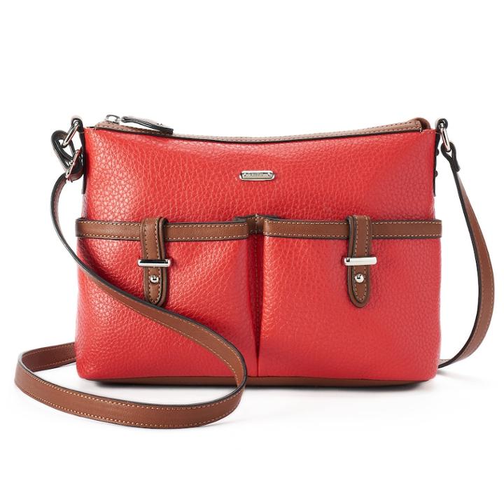 Chaps Carlene Ii Crossbody Bag, Women's, Red