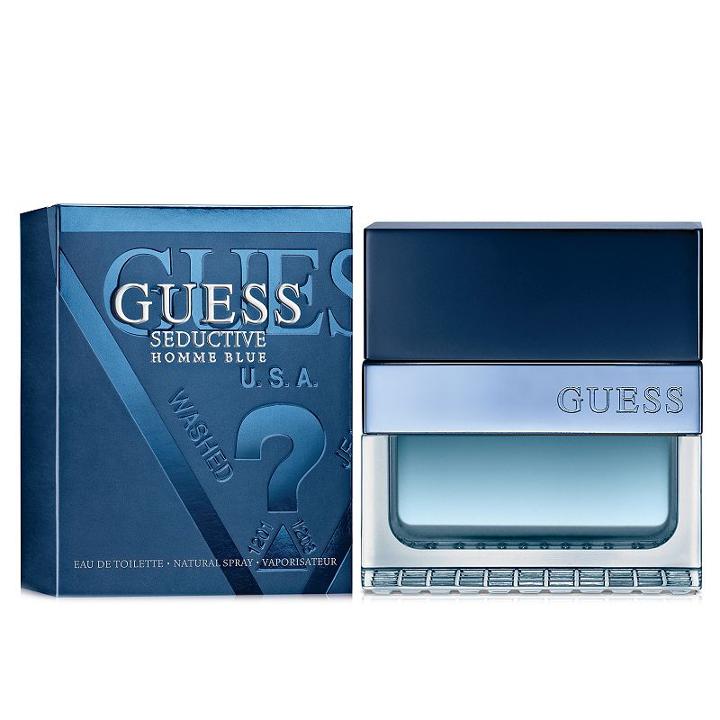 Guess Seductive Homme Blue Men's Cologne, Multicolor