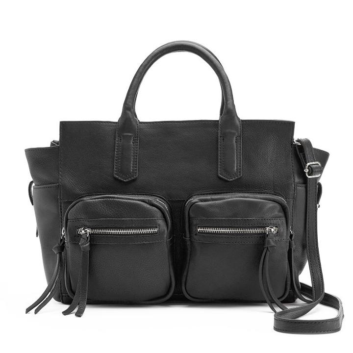 R & R Leather Commuter Leather Tote, Women's