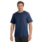 Men's Champion Classic Jersey Tee, Size: Medium, Blue (navy)