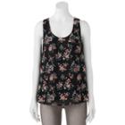Juniors' My Michelle Zipper Accent Tank Top, Girl's, Size: Medium, Oxford