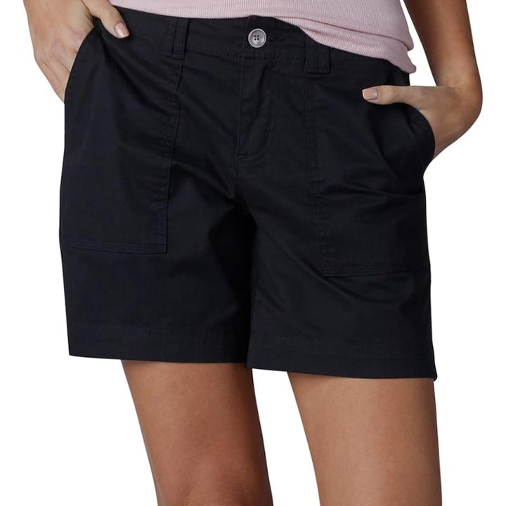 Women's Lee Kinsey Twill Shorts, Size: 14 Avg/reg, Black