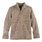 Boys 8-20 Urban Pipeline Quarter-zip Fleece Sweater, Size: Large, Brown