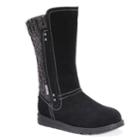 Muk Luks Lilah Women's Water-resistant Boots, Size: 11, Black