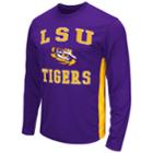 Men's Campus Heritage Lsu Tigers Ghost Long-sleeve Tee, Size: Xxl, Med Purple
